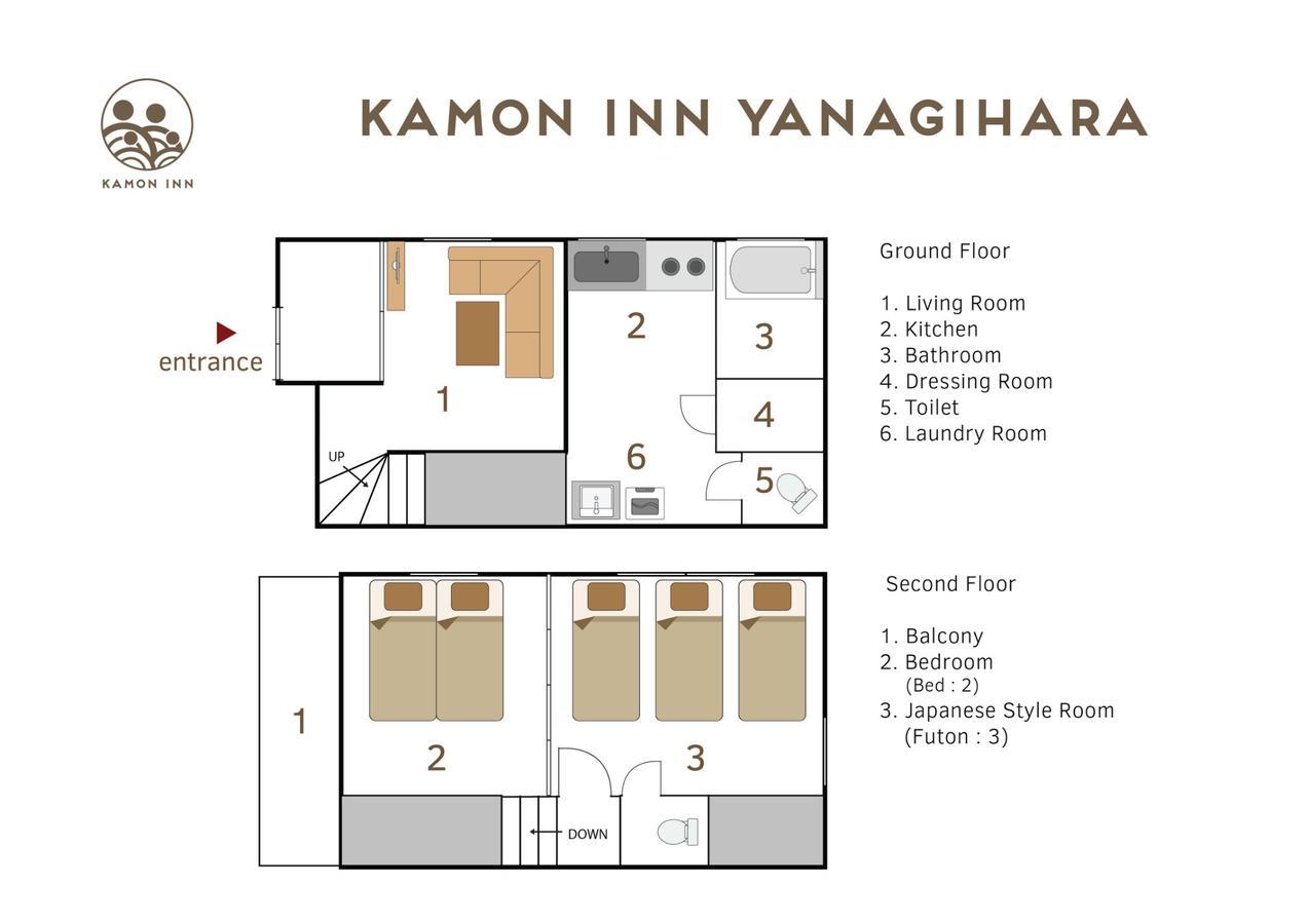 Kamon Inn Yanagihara Prefektura Tokio Exteriér fotografie
